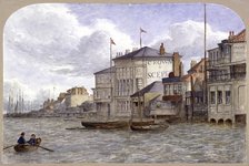 View of the Crown And Sceptre Inn, Greenwich, London, c1870. Artist: JT Wilson