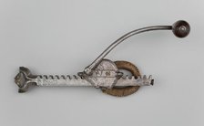 Cranequin (Winder) for a Crossbow, Germany, first half of 16th century. Creator: Unknown.
