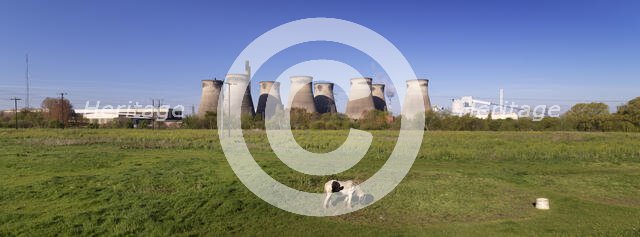 Ferrybridge C Power Station, West Yorkshire, 2018. Creator: James O Davies.