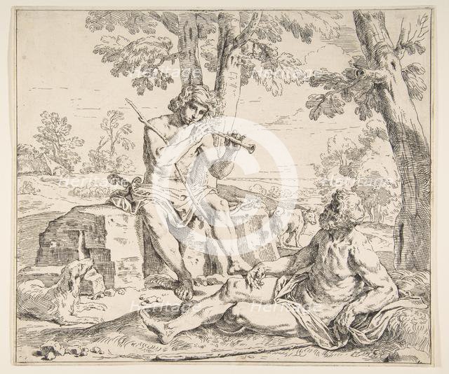 Mercury and Argus, ca. 1630-1648. Creator: Simone Cantarini.