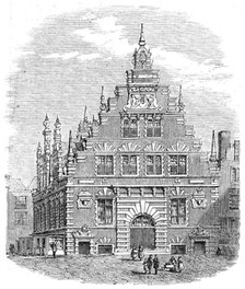 The Butchers' Market, Haarlem, 1861. Creator: Unknown.
