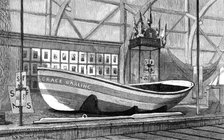 The International Fisheries Exhibition: Grace Darling's boat, 1883. Creator: Unknown.