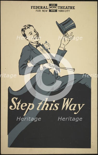 Step this Way, New York, 1938. Creator: Unknown.