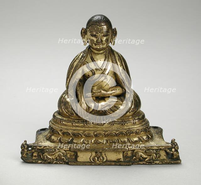 Portrait of a Monk, 14th century. Creator: Unknown.