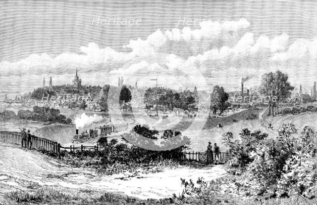 Aylesbury, visited by the Queen, May 14, 1890. Creator: Unknown.