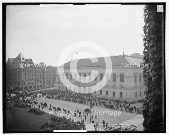 Copley Square, Boston, Mass., c1903. Creator: Unknown.
