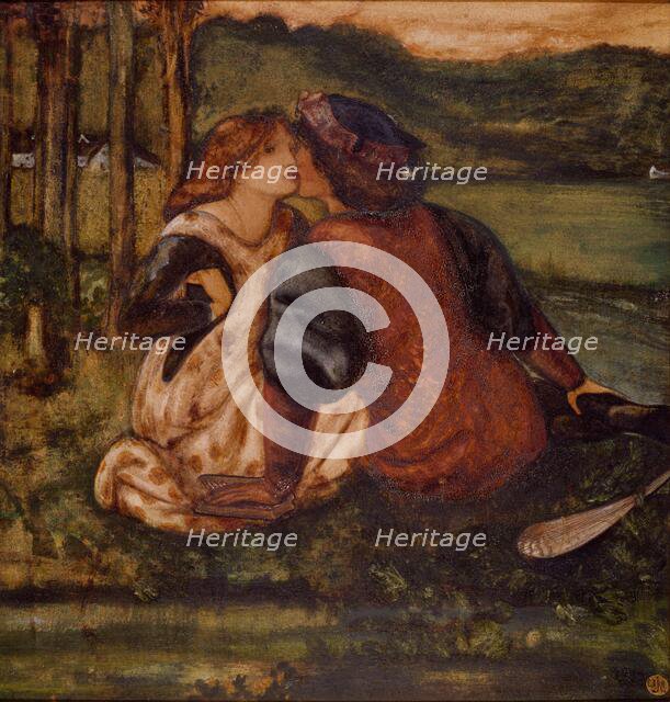 An Idyll, mid-late 19th century. Creator: Sir Edward Coley Burne-Jones.