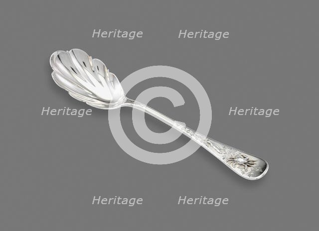 Sugar Spoon, 1870/75. Creator: Tiffany & Co.