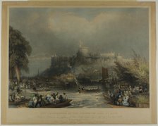 Celebration of the Fourth of June at Eton, 1837. Creator: C. O. Lewis.