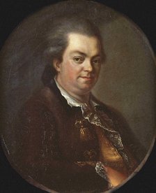 Portrait of Joseph Balsamo, comte de Cagliostro.