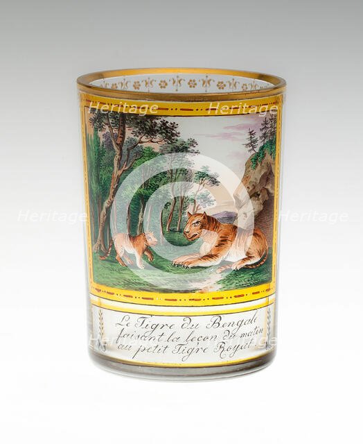 Beaker, Vienna, c. 1815/20. Creator: Anton Kothgasser.