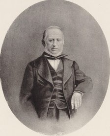 Portrait of the Composer Saverio Mercadante (1795-1870). Creator: Anonymous.