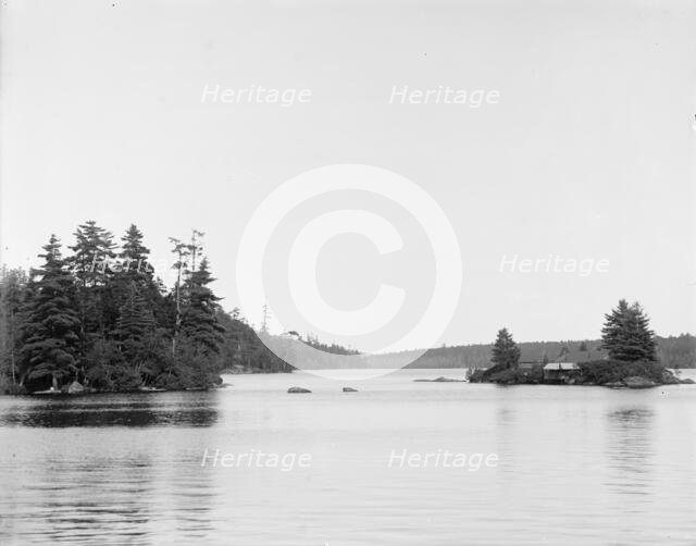 Raquette Lake, Adirondacks, N.Y., between 1900 and 1910. Creator: Unknown.