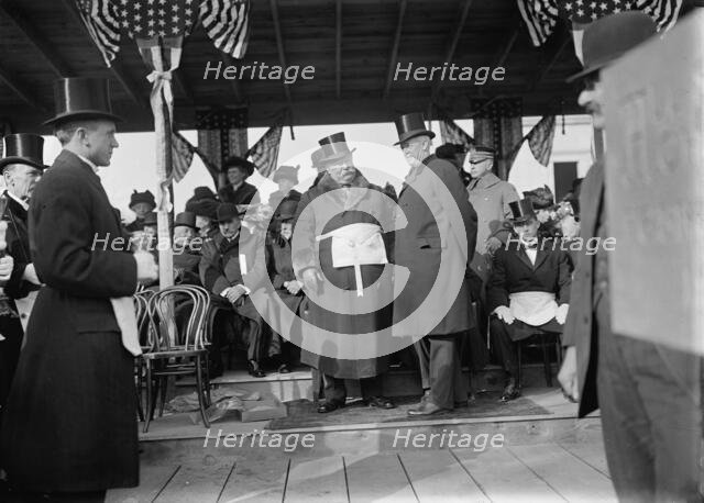 All Souls Church - Laying of A Cornerstone, Washington DC, 1913. Creator: Harris & Ewing.