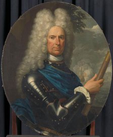 Portrait of Rear-Admiral Arent van Buren, 1721. Creator: Krzysztof Lubieniecki.