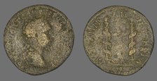 Coin Portraying Emperor Septimius Severus, 193-211. Creator: Unknown.