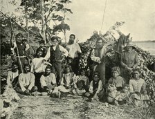 'Group of Aboriginal People, Lake Tyers, Victoria, Australia', 1901. Creator: Unknown.