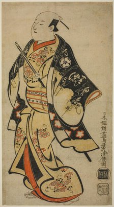 The Actor Uemura Kaemon (?), c. 1706. Creator: Torii Kiyomasu I.