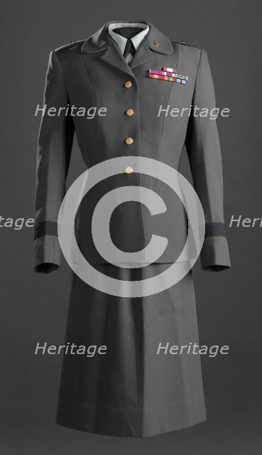 Women's US Army Service uniform worn by Brigadier General Hazel Johnson-Brown, 1980. Creator: Unknown.