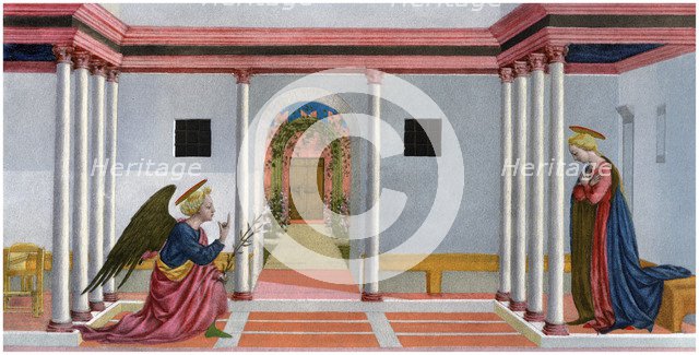 'The Annunciation', c1445, (1958). Artist: Unknown