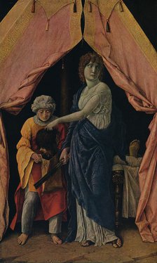 'Judith with the Head of Holofernes', 1495-1500. Artist: Andrea Mantegna.