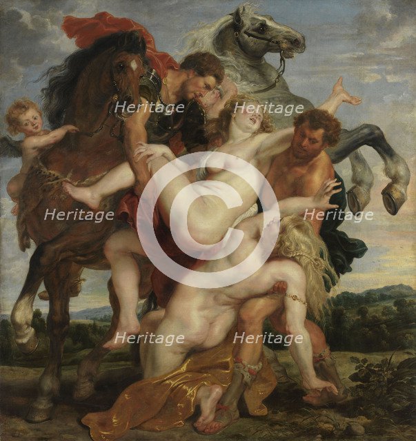 The Rape of the Daughters of Leucippus, c. 1618.