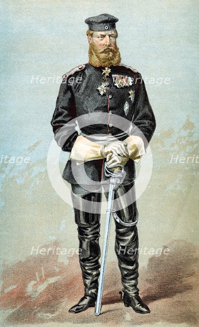 Frederick III (1831-1888), Emperor of Germany, 1870. Artist: Unknown