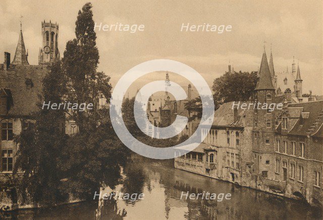 'Quai du Rosaire', c1928. Artist: Unknown.