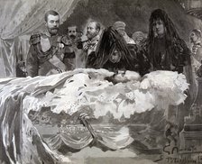 Death of Tsar Alexander III, Nov 1894.  Creator: Gennaro Amato.