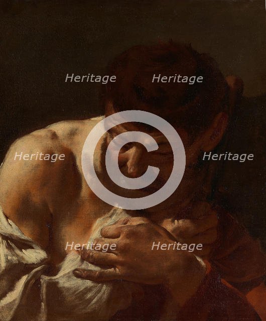 Bust of a Man (Saint Matthias?), ca. 1715-20. Creator: Giovanni Battista Piazzetta.