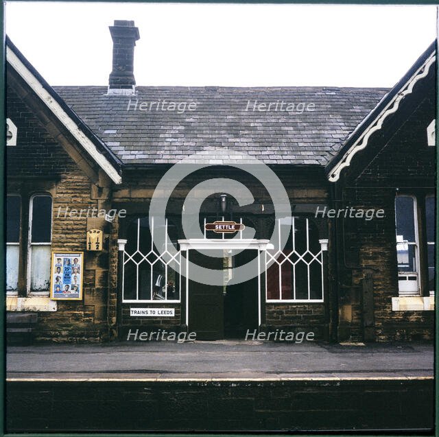 Settle Station, Settle, Craven, North Yorkshire, 1991. Creator: Ian Mesnard Parsons.