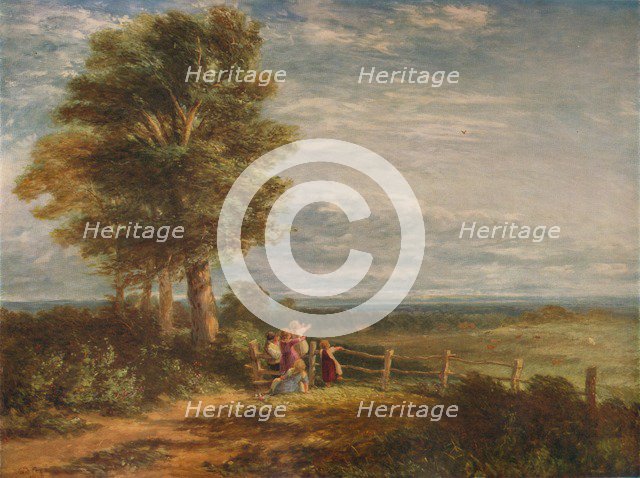 'The Skylark', 1849. Artist: David Cox the elder.