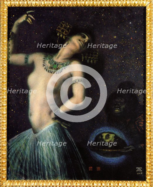 Salome, 1906. Artist: Stuck, Franz, Ritter von (1863-1928)