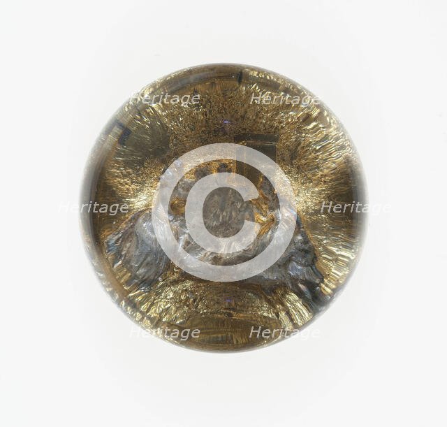 Paperweight, England, c. 1848-60. Creator: Unknown.