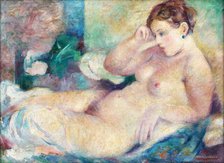 Reclining Nude, 1932-1935. Creator: Bedrich Hoffstädter.