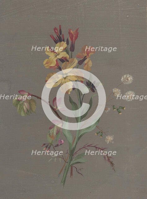 Floral Design, ca. 1820. Creator: Antoine Berjon.