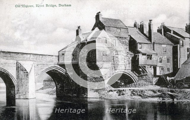 Elvet Bridge, Durham, 1905. Artist: Unknown