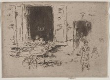 The Barrow, Brussels. Creator: James McNeill Whistler (American, 1834-1903).