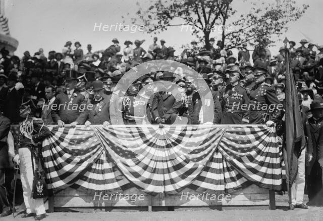 Sulzer reviews G.A.R., 1913. Creator: Bain News Service.