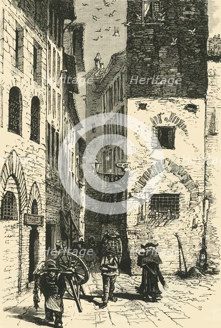 'Dante's House, Florence', 1890.   Creator: Unknown.