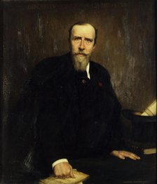 Portrait de Paul Déroulède (1846-1914), 1906. Creator: Ferrier, Gabriel (1847-1914).