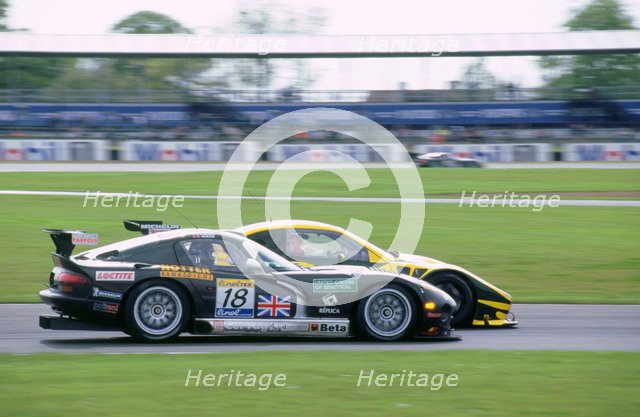 1999 Chrysler Viper GTs-r. Fia GT Silverstone 500. Artist: Unknown.