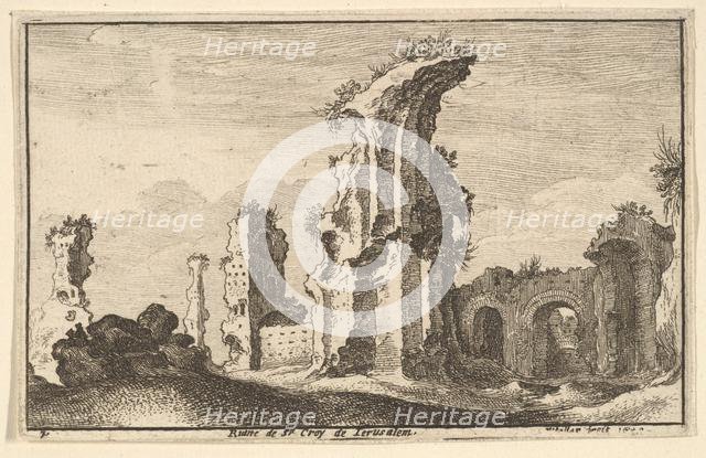 St. Croix de Jerusalem, 1650. Creator: Wenceslaus Hollar.