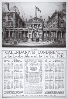 Admiralty, Westminster, London, 1917. Artist: William Monk