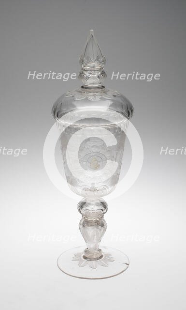 Covered Goblet (Pokal), Germany, 1713/20. Creator: Unknown.