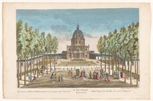 View of the Hôtel des Invalides in Paris seen from the Vaugirard district, 1745-1775. Creator: Anon.