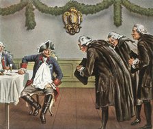Frederick the Great and the men from Greiffenberg, 1784, (1936). Creator: Unknown.