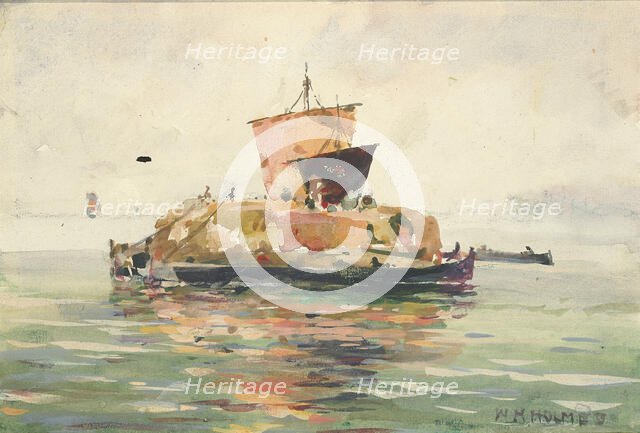 Venetian Freight Boats, n.d. Creator: William Henry Holmes.