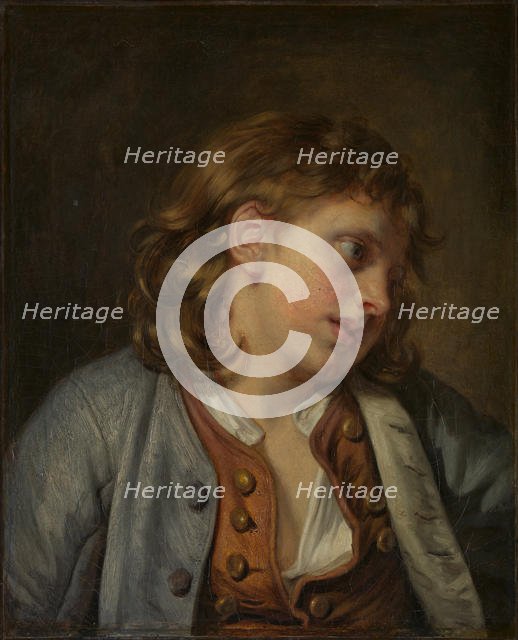 Head of a Young Boy, 1763. Creator: Jean-Baptiste Greuze.