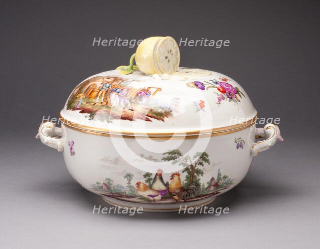 Tureen, Gotha, c. 1783/1805. Creator: Gotha Porcelain Factory.